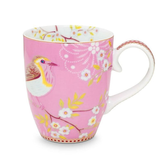 Early Bird Mug Large Pink