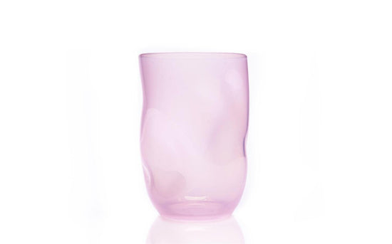 Soft pink Squeeze glas