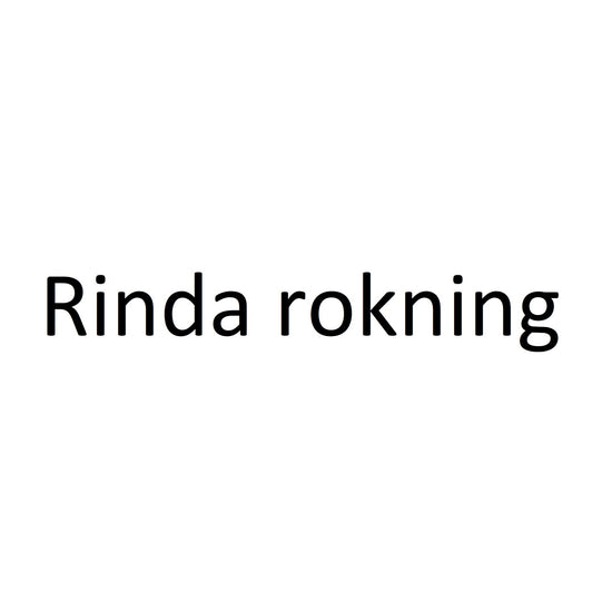 Rinda rokning