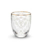 Floral Water Glass