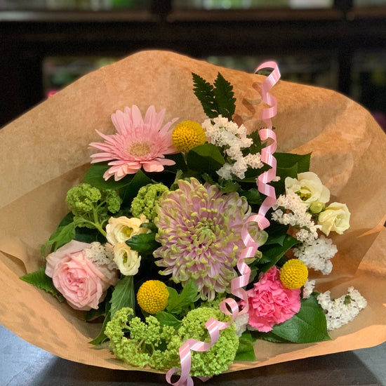 Light and colorful bouquet